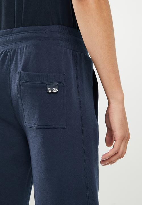 Aca Joe - Mens aca joe small logo shorts - navy