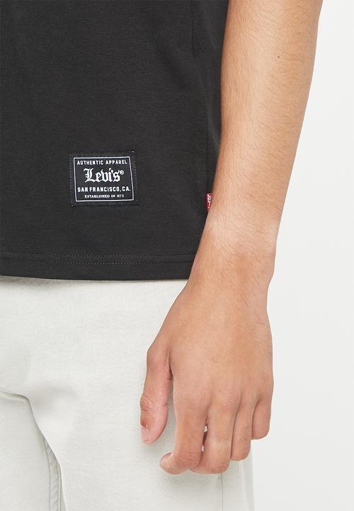 Levi’s® - Short sleeve relaxed fit tee - olde english caviar g