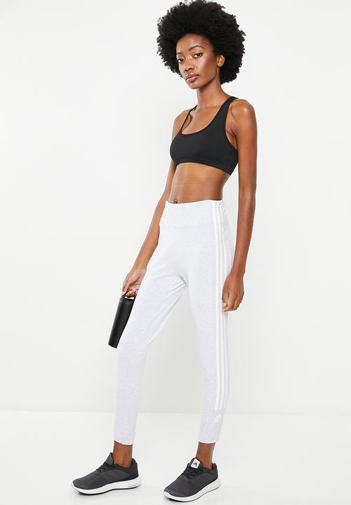 adidas Performance - W 3s leg 2 tight - light grey heather
