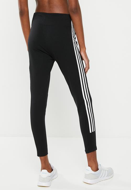 adidas Performance - W 3s leg 2 tight - black/white