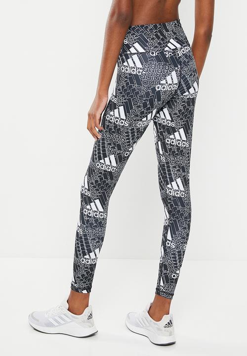 adidas Performance - Te bluv 78 tight - black/white
