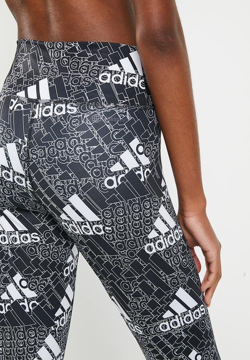 adidas Performance - Te bluv 78 tight - black/white