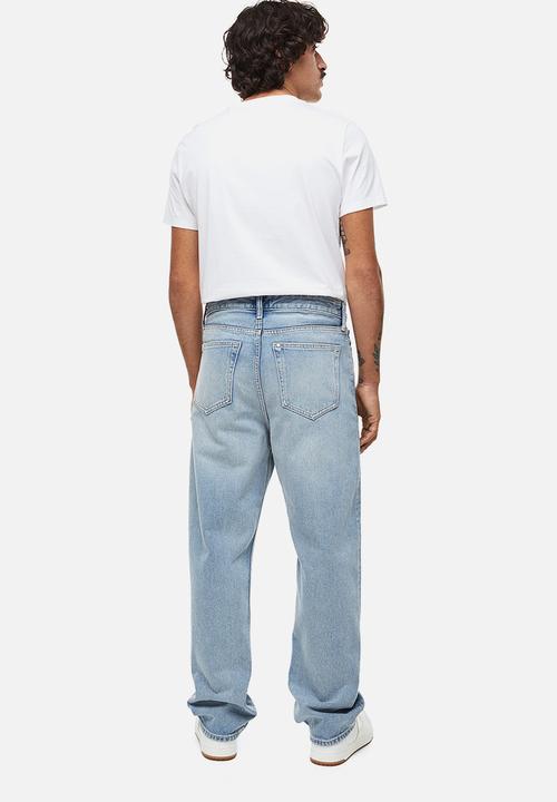 H&M - Loose jeans - light denim blue
