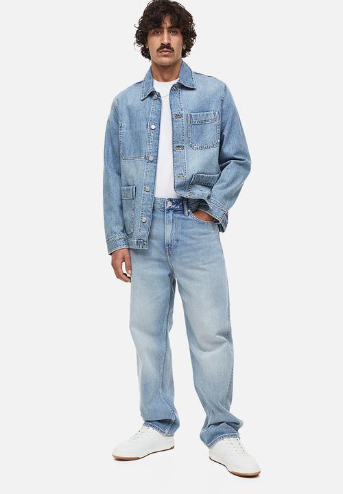 H&M - Loose jeans - light denim blue