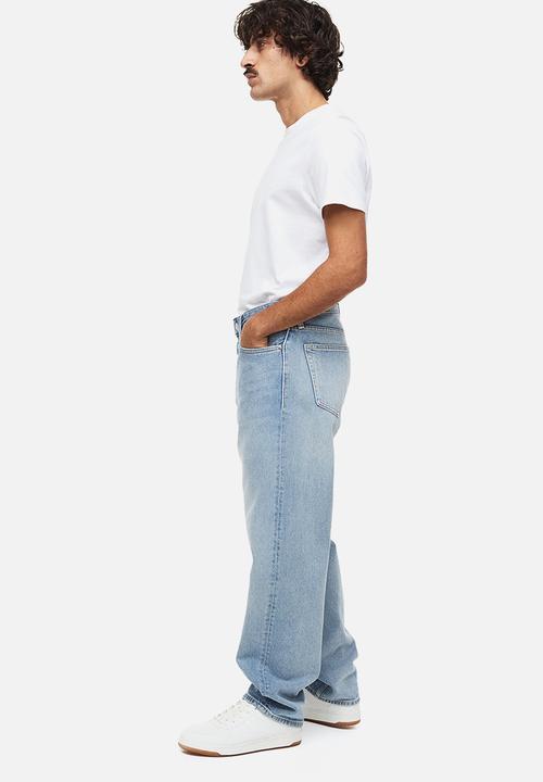 H&M - Loose jeans - light denim blue