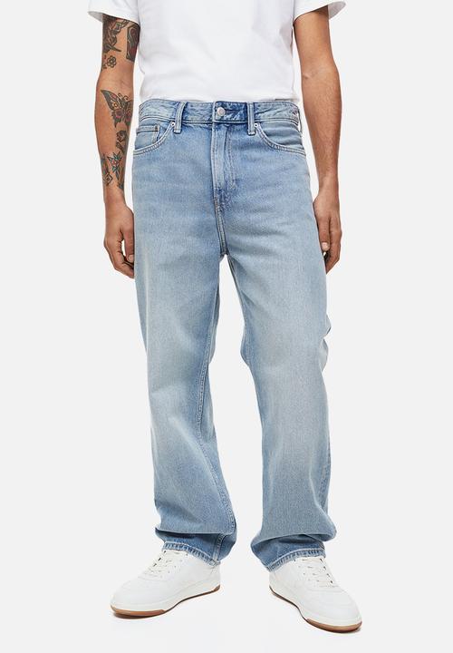 H&M - Loose jeans - light denim blue