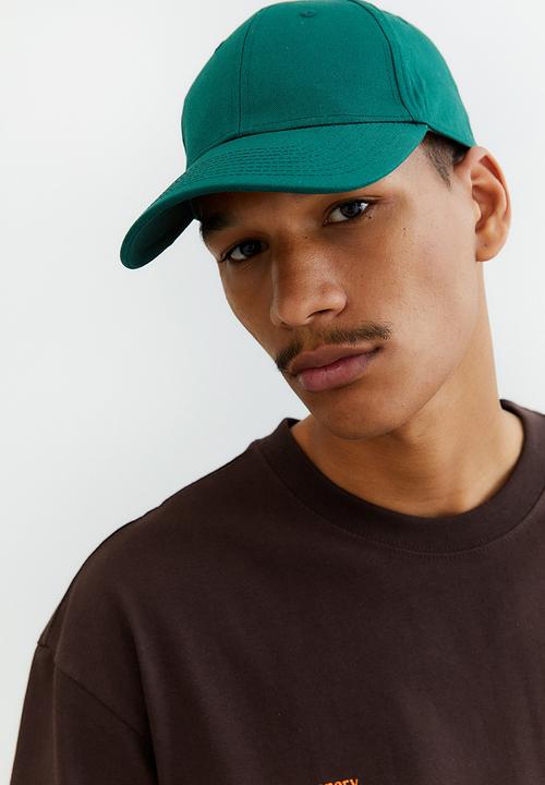 H&M - Cotton twill cap - dark green
