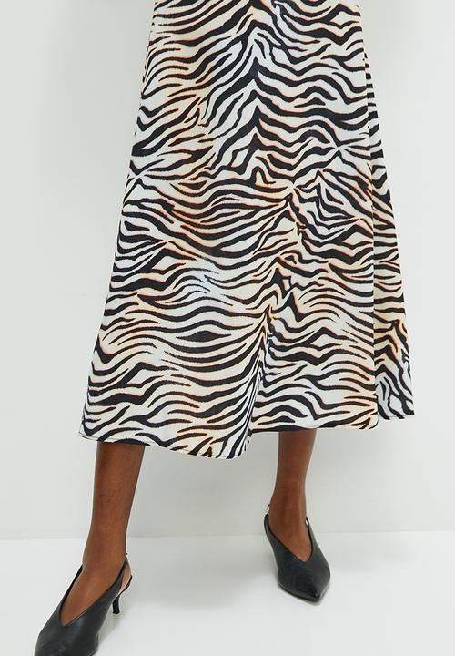 edit - Aline midi - light based zebra
