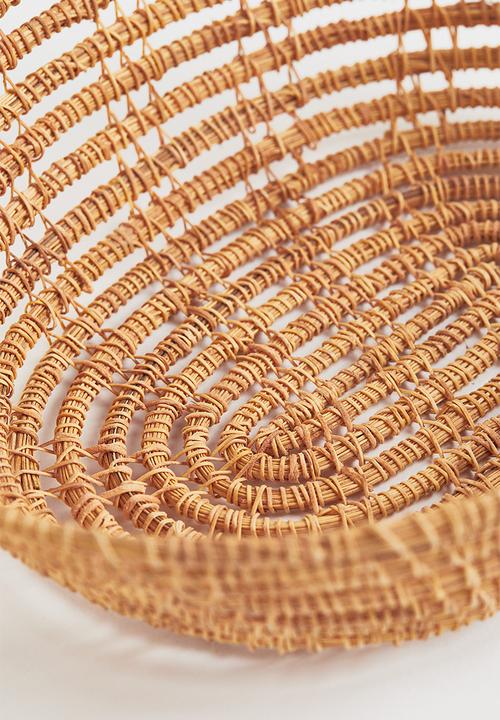 H&M - Straw bread basket - beige