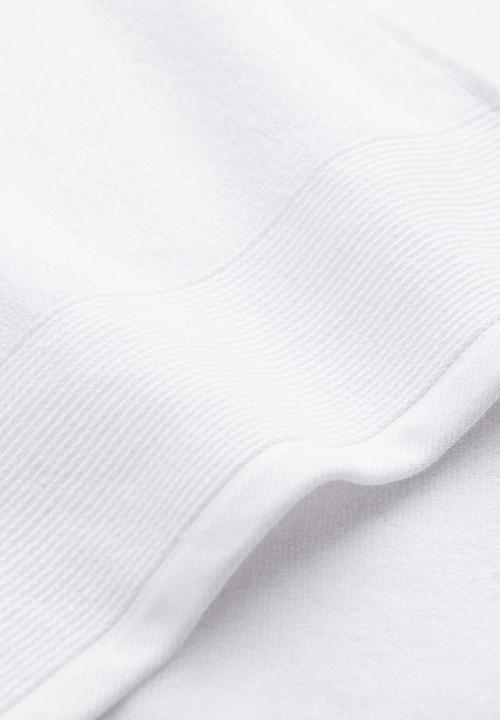 H&M - Cotton terry hand towel - white