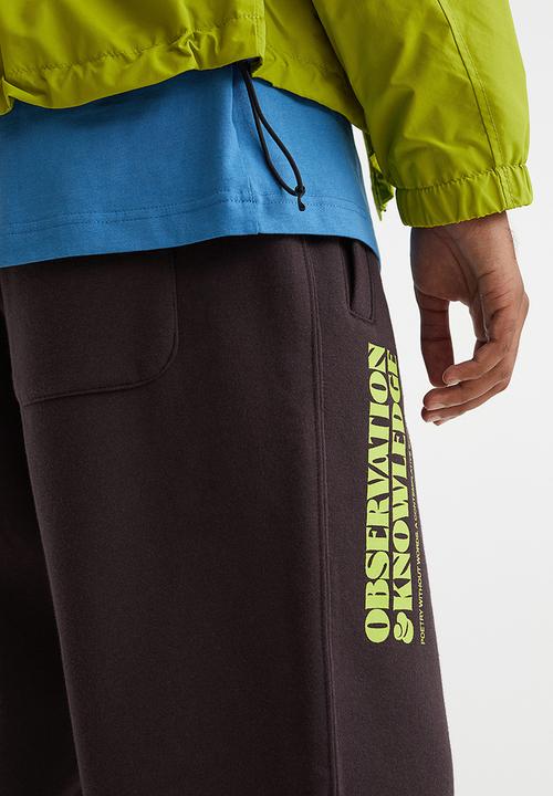 H&M - Relaxed fit sweatpants - dark brown