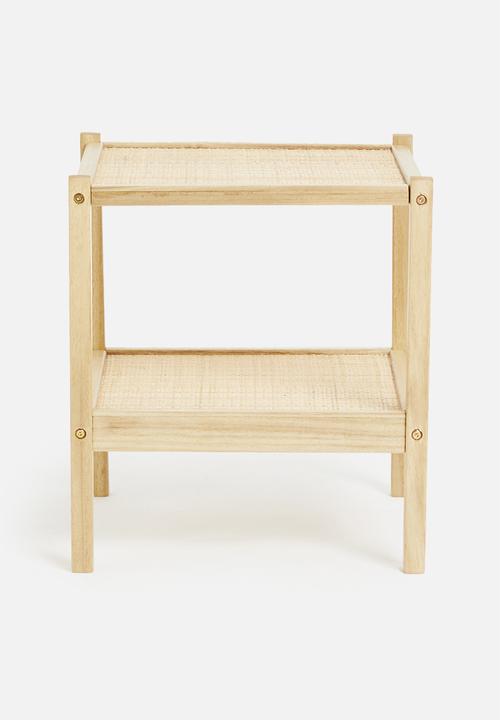 Sixth Floor - Liya rattan bedside table - natural