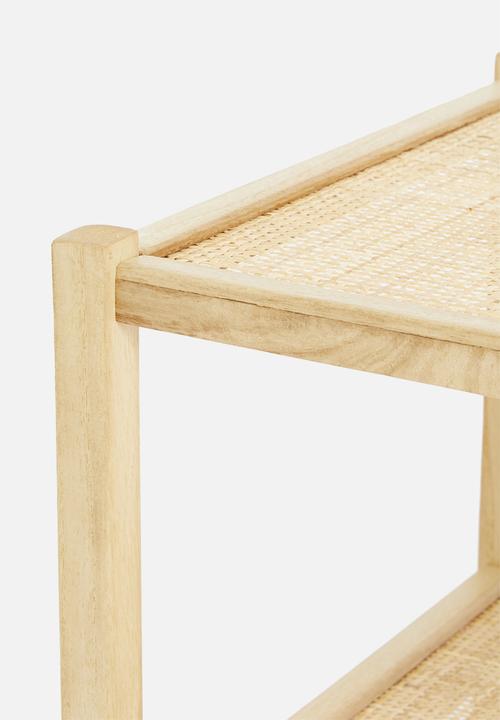Sixth Floor - Liya rattan bedside table - natural