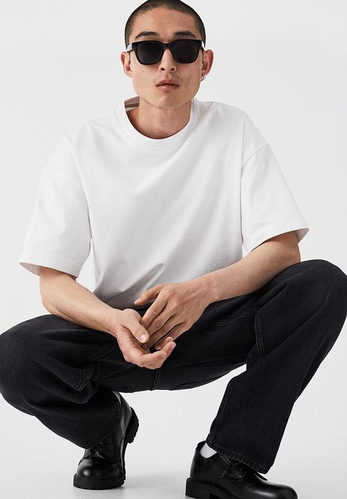 H&M - Loose jeans - black
