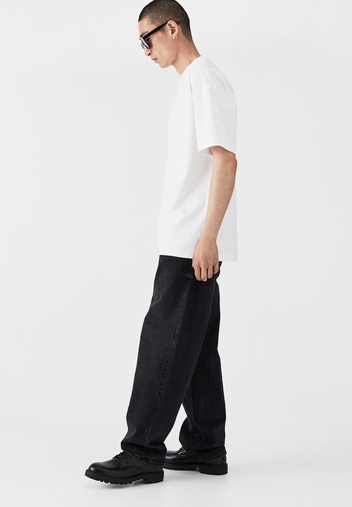 H&M - Loose jeans - black