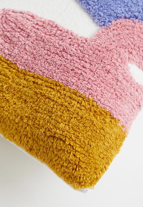 H&M - Tufted-pattern cushion cover - multi