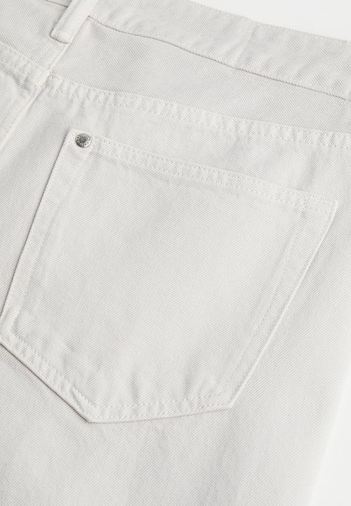 H&M - Loose jeans - light grey