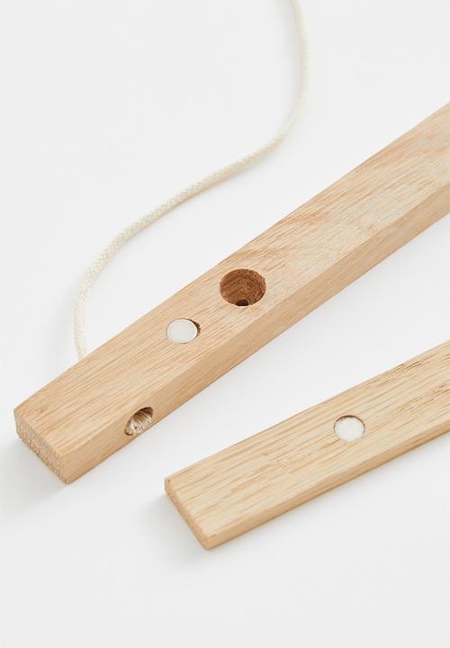 H&M - Small wooden frame mount - beige