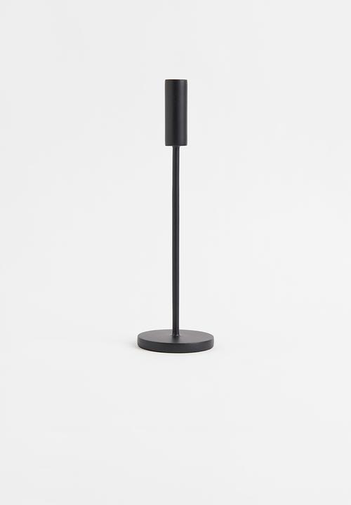 H&M - Tall candlestick - black