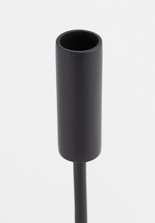 H&M - Tall candlestick - black