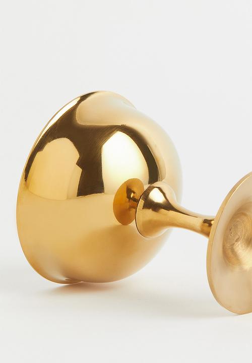 H&M - Metal bowl - gold