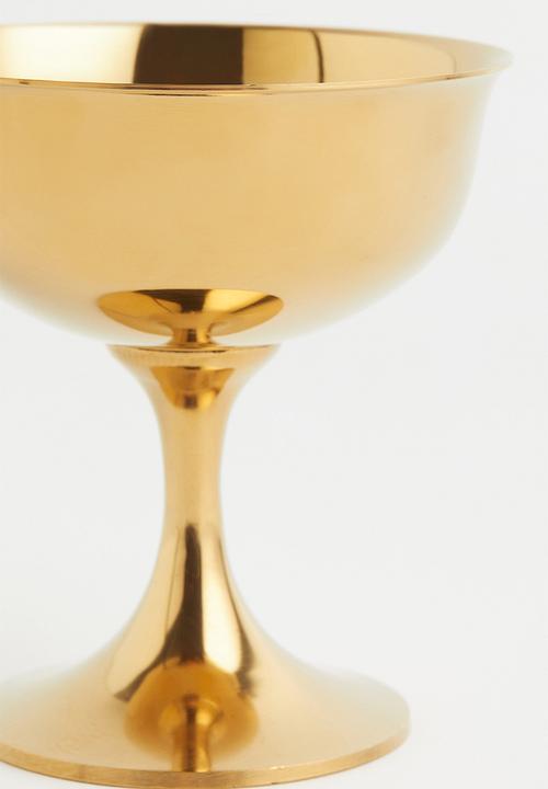 H&M - Metal bowl - gold