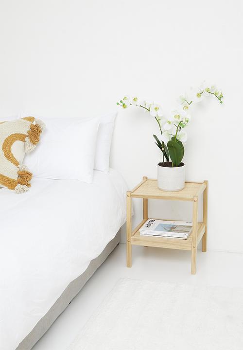 Sixth Floor - Liya rattan bedside table - natural