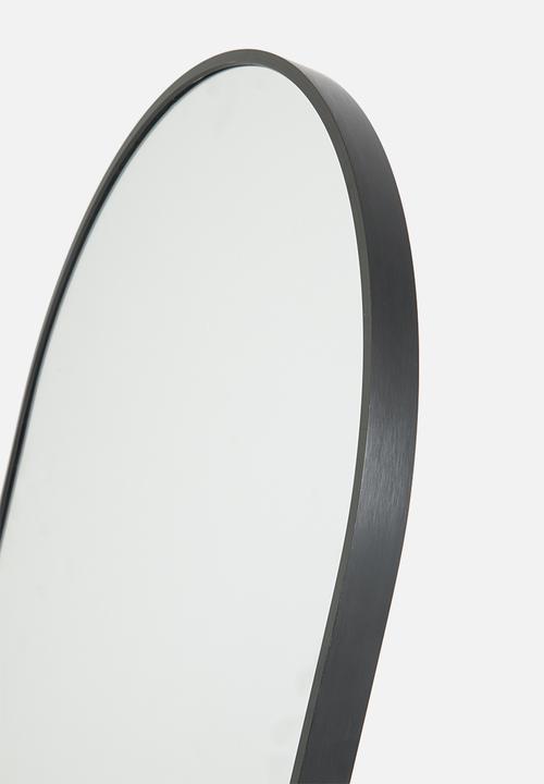 Sixth Floor - Maren standing mirror - black