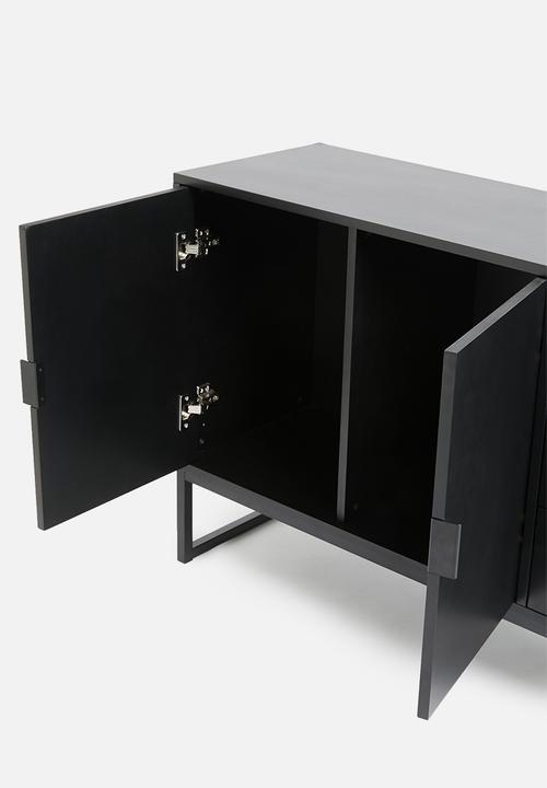 Sixth Floor - Stockholm sideboard - black