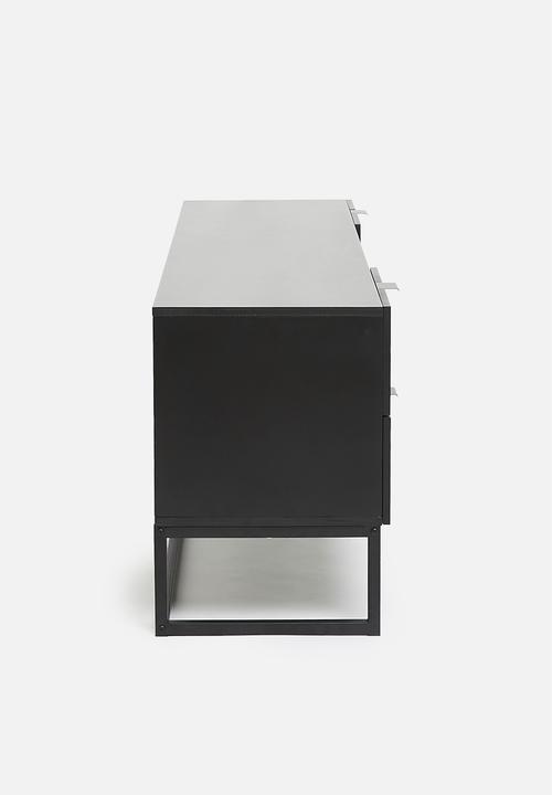 Sixth Floor - Stockholm tv unit - black