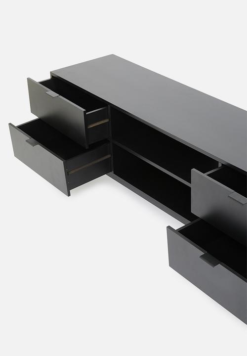 Sixth Floor - Stockholm tv unit - black