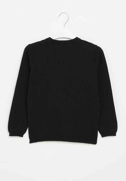 Pop Candy - Girls cardigan - black