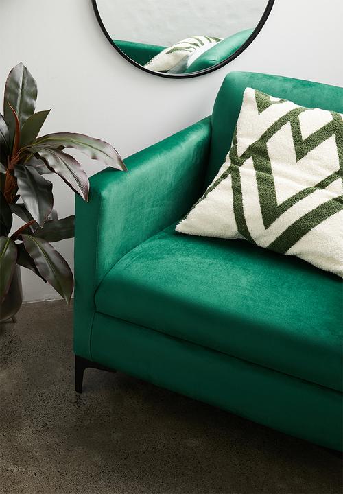 Blockhouse - Quin armchair - emerald green