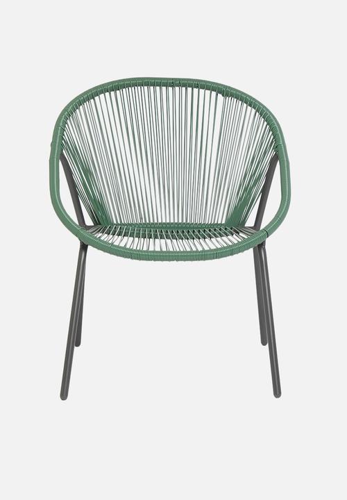 H&S - Stack chair- green