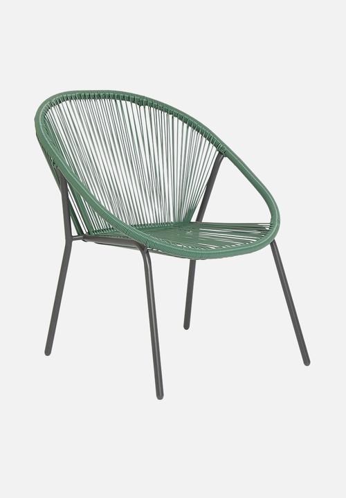H&S - Stack chair- green
