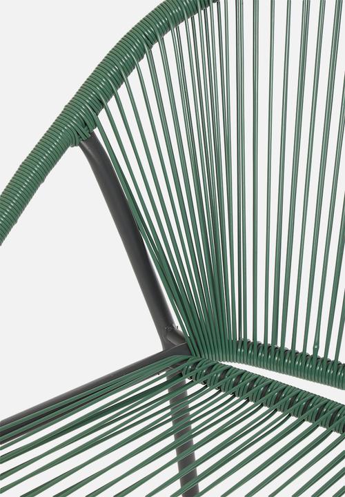 H&S - Stack chair- green
