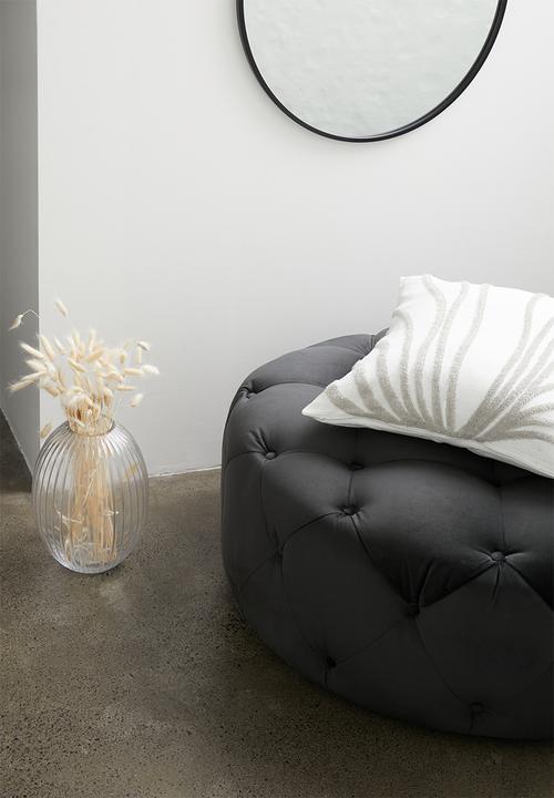 Sixth Floor - Molesy ottoman - charcoal
