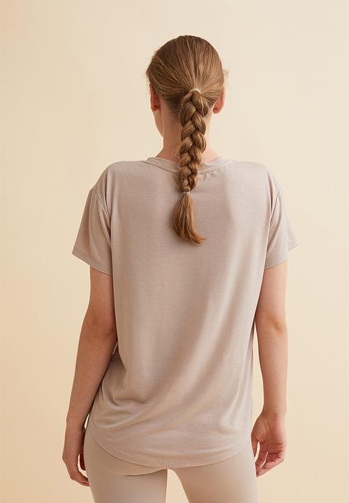 H&M - Sports top - light greige