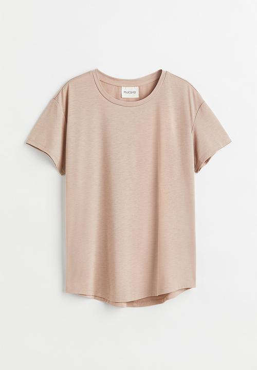 H&M - Sports top - light greige
