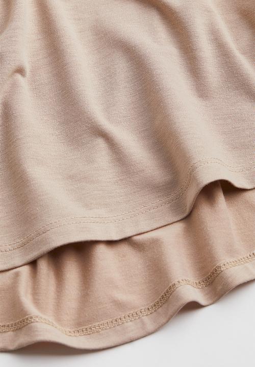 H&M - Sports top - light greige