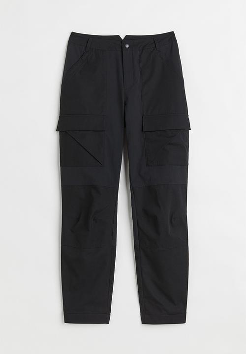 H&M - Water-repellent outdoor trousers - black