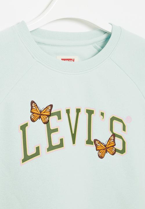 Levi’s® - Lvg raglan meet and greet crew - starlight blue