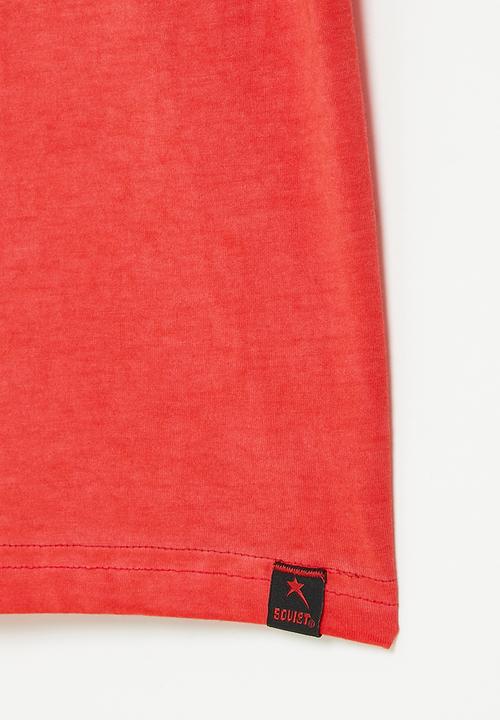 SOVIET - B branson fashion tee - red