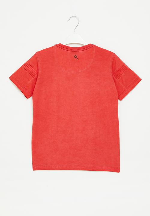 SOVIET - B branson fashion tee - red