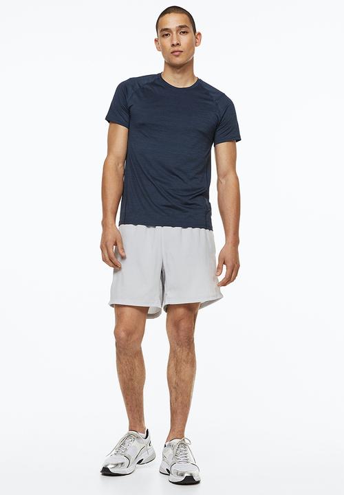 H&M - Sports top in drymove™ - dark blue marl