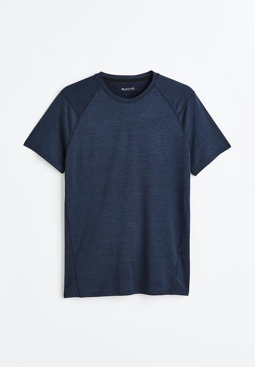 H&M - Sports top in drymove™ - dark blue marl