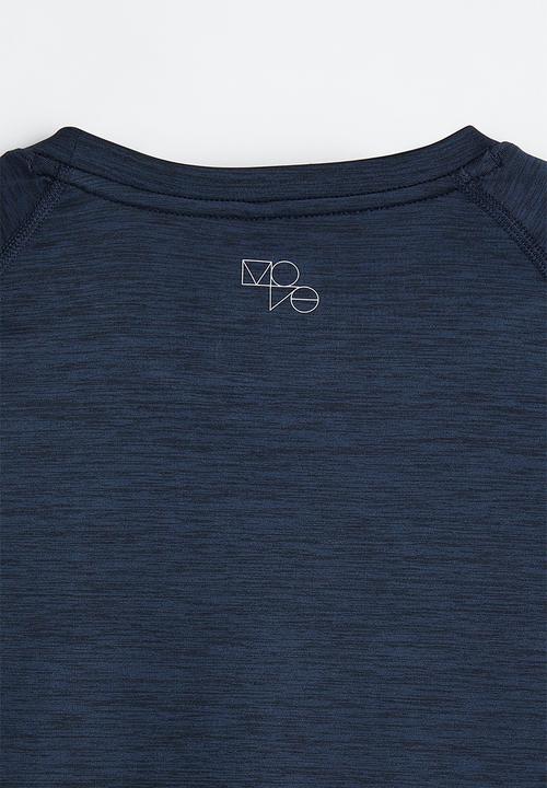 H&M - Sports top in drymove™ - dark blue marl