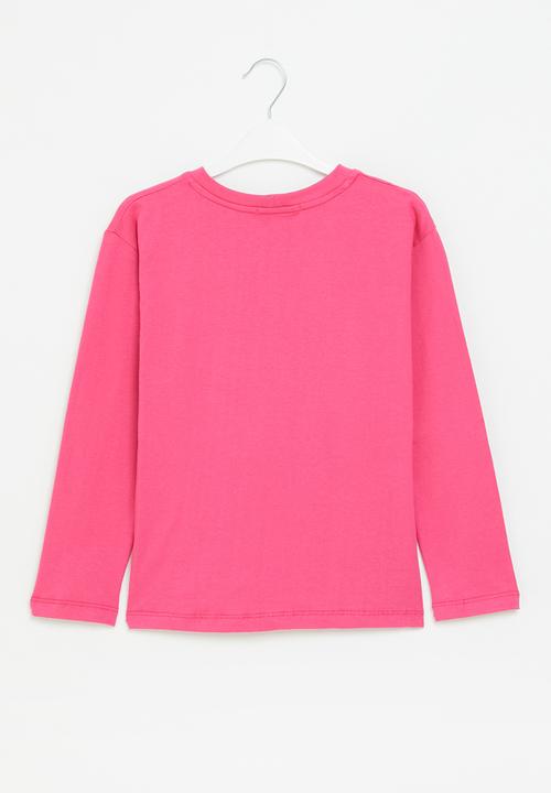 Superbalist - Girls graphic tee - cerise