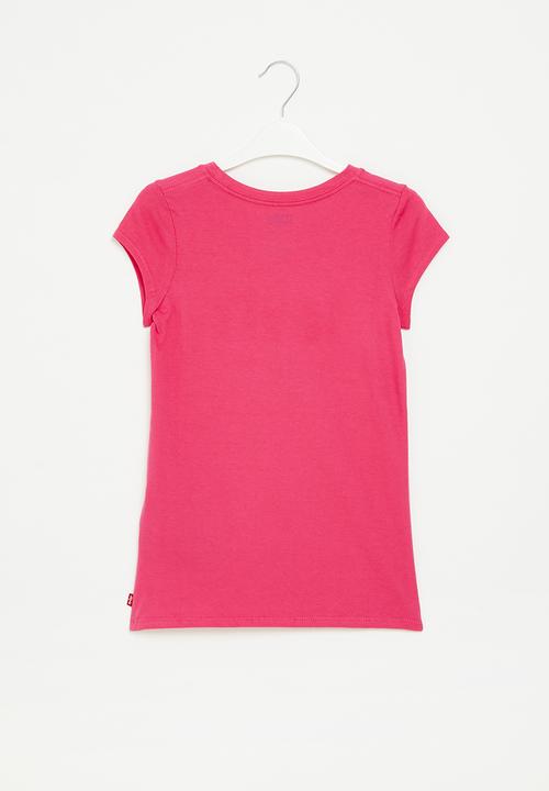 Levi’s® - Lvg basic tee shirt w/ poster - raspberry sorbet