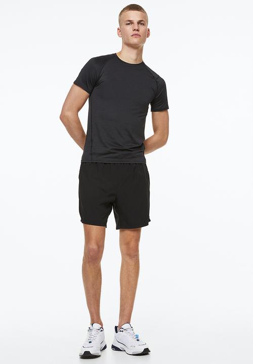 H&M - Sports top in drymove™ - black marl